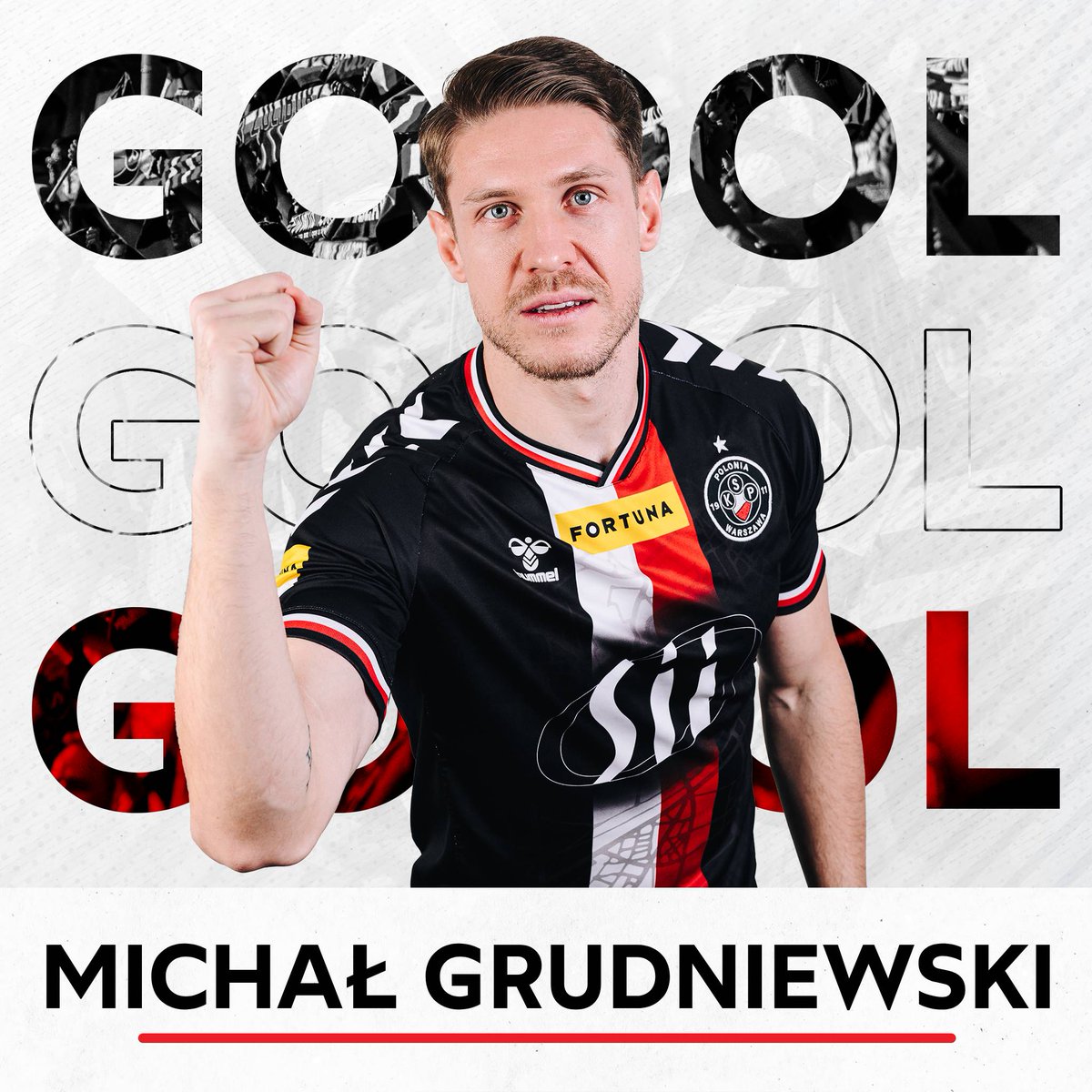 Polonia1911's tweet photo. Mamy to! Z golem na 3:3 Michał Grudniewski!
🕒 86' #POLZAG 3:3 https://t.co/fkmoEjggFN