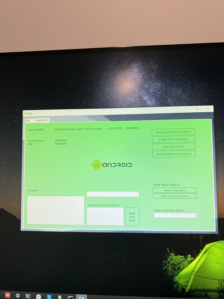 MrCreator1's tweet image. iDoctor - for iOS and Android WIP (3utools Alternative)
All feedback, comment below. Feature ideas and more. This is the tool that will be meant for repair shops and technicians alike.
There’s a few features already added like MDM/Work Profile removal.
Will be free, and a…