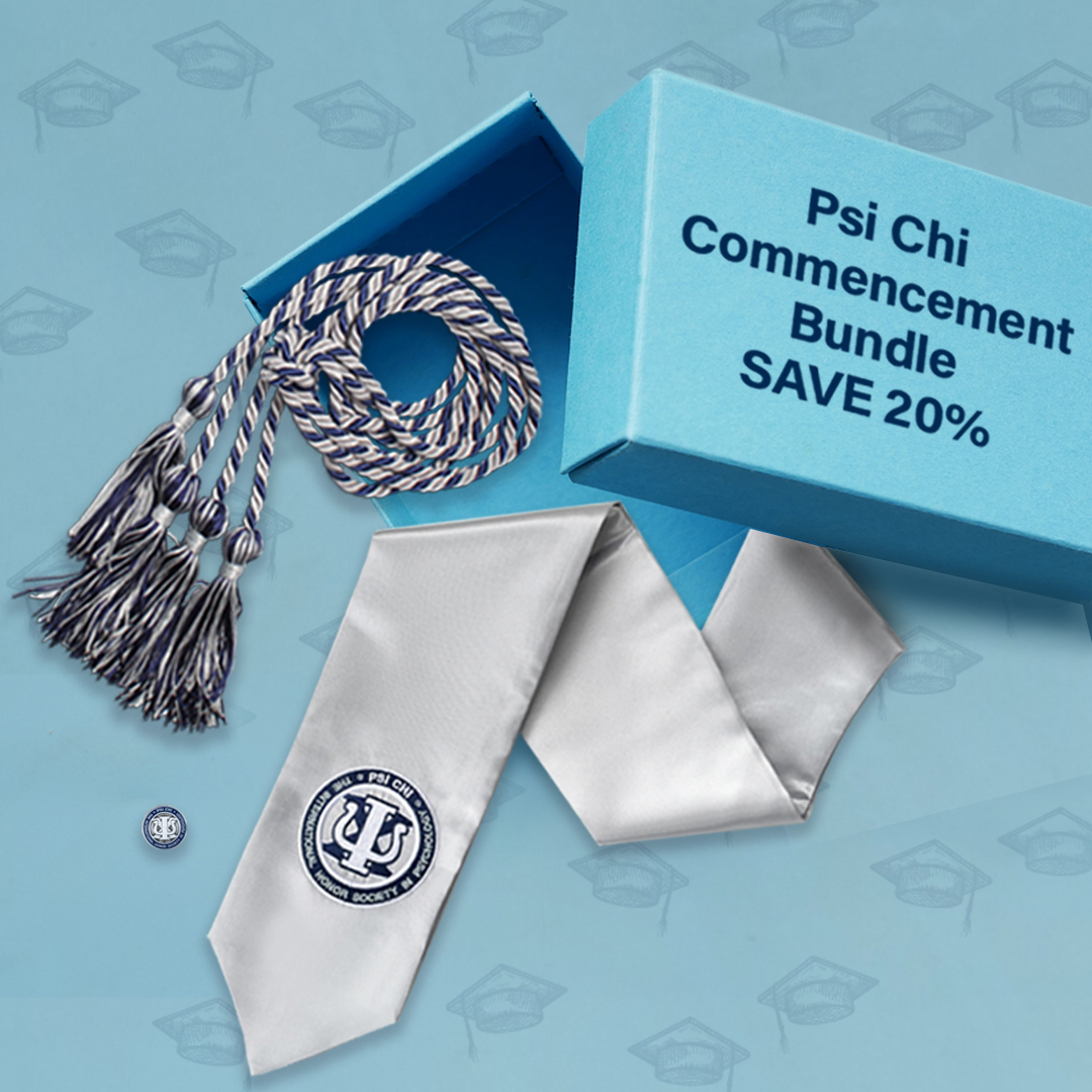 PsiChiHonor's tweet photo. Enhance your graduation day memories with official Psi Chi honor cords, stoles, and lapel pins.

For a limited time, automatically receive 20% off when you add all three of these items to your cart.

Purchase here: https://t.co/nfpSUmdLFY

#PsiChiStore #Graduation #Regalia https://t.co/hhhKiFnjJc
