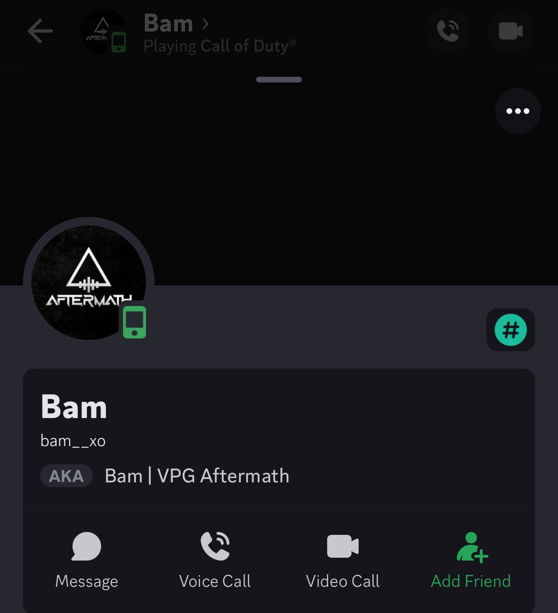 Aftermath tweet media