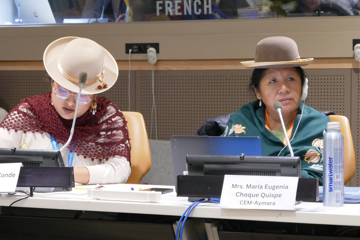 landislife's tweet photo. UNPFII 2024 
UNITED NATIONS PERMANENT FORUM ON INDIGENOUS ISSUES

SIDE EVENT: INDIGENOUS KNOWLEDGES, ADVANCING THE 2030 AGENDA

Jemimah Kerenge, Maasai, Kenya and Land is Life 
In our community traditional knowledge is passed on through our cultural traditions, including stories and  dance, and young people are encourgaed to connect with their environment and also with the spiritual side of the community and with the community elders
@ArramatProject @TinhinanCa @jemimah_mk @Brian_J_Keane @MAboubakrine @jemimah_mk #MujeresIndigenas @fenamad @servindi @CONAIE_Ecuador @confeniae1
@aidesep_org @confeniae1