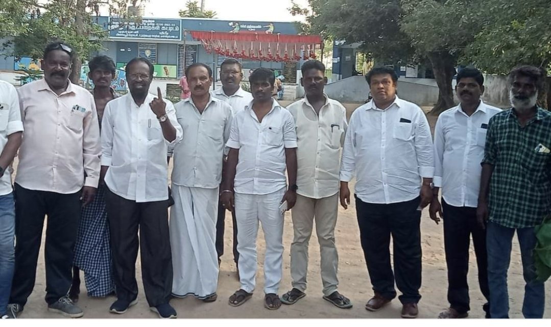 இன்று (19.04.2024) எனது சொந்த ஊரான பிணாயூர் கிராமத்தில் வாக்களித்து எனது ஜனநாயக கடமையை ஆற்றினேன்.