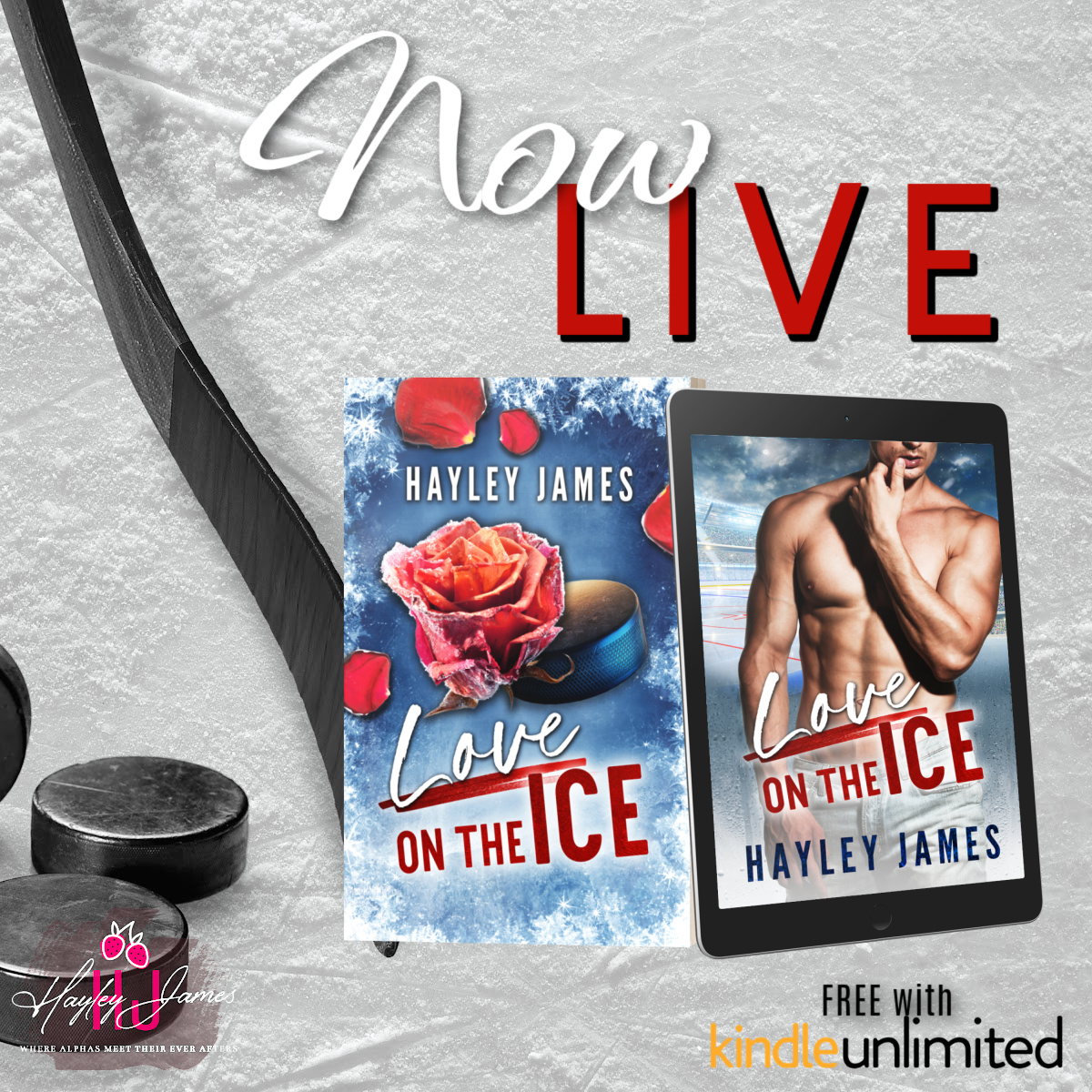 𝙻𝙾𝚅𝙴 𝙾𝙽 𝚃𝙷𝙴 𝙸𝙲𝙴 (𝙲𝚊𝚛𝚘𝚕𝚒𝚗𝚊 𝙵𝚞𝚛𝚢 #𝟷) by Author #HayleyJames is LIVE! US amazon.com/Love-Ice-Hocke… UK amazon.co.uk/Love-Ice-Hocke… #newrelease Add to your TBR:
bit.ly/LOTI-GR