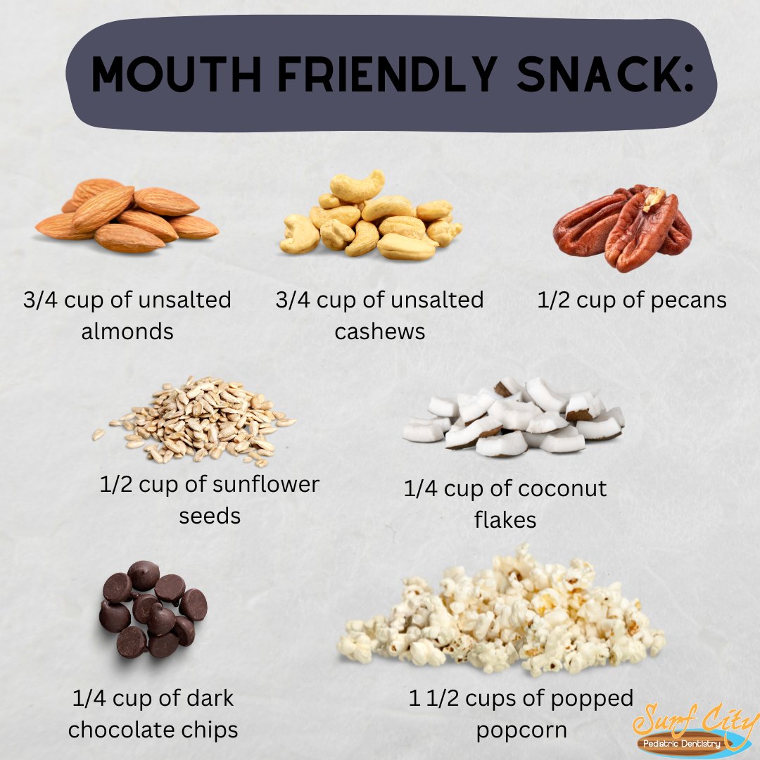 This recipe is mouth friendly and easy to make! 👇🏻 All you have to do is take all of the above ingredients, grab a large bowl and mix them all together. Your snack is ready! Enjoy.🍿