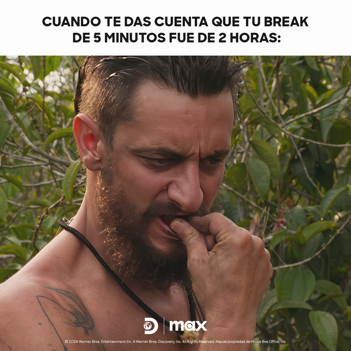 Definitivamente hay reacciones que dicen más que 1000 palabras... y nos identificamos con cada una. #SupervivenciaAlDesnudoMEX Disfrútalo también en #Max