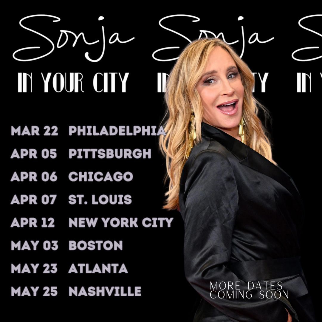 See your city?? Get tickets below! sonjaproductions.com/sonja-in-your-… #SonjaInYourCity #RHONY #BravoTV #UGT #CrappieLake