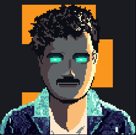 Naming This: Pablo Escobar Finds Bitmap PFP! 🔥 👀 
Don't know why, but Escobar comes to mind when I see it - Lol.

#Bitmap #BitmapEmporium #Ordinals #Bitcoin