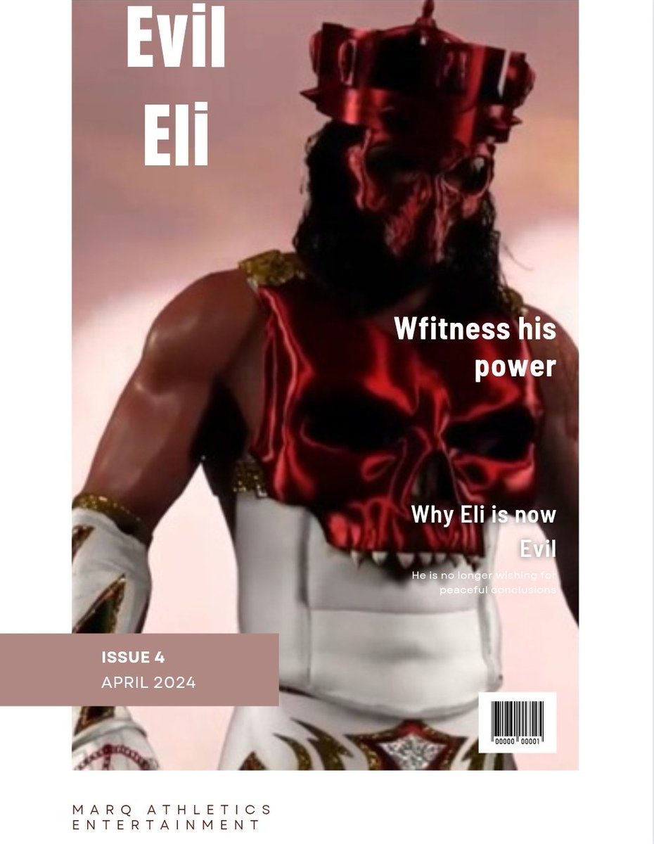 Marq Athletics Entertainment (@the_medialeader) on Twitter photo Evil Eli... this is probably one of the most scary interviews I've ever done. Find out what he had to say! Evil Eli... this is probably one of the most scary interviews I've ever done. Find out what he had to say!