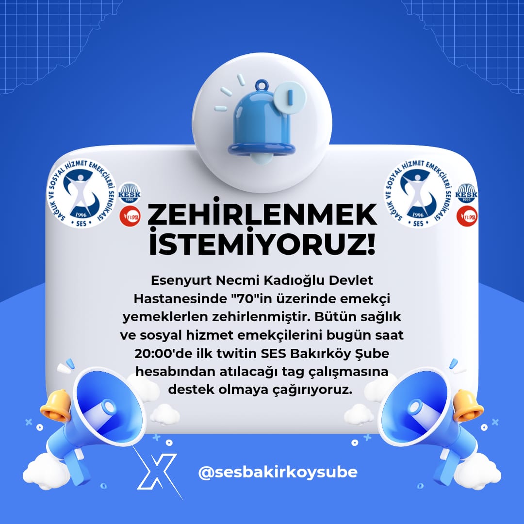 #SağlıktaYemekBoykotu