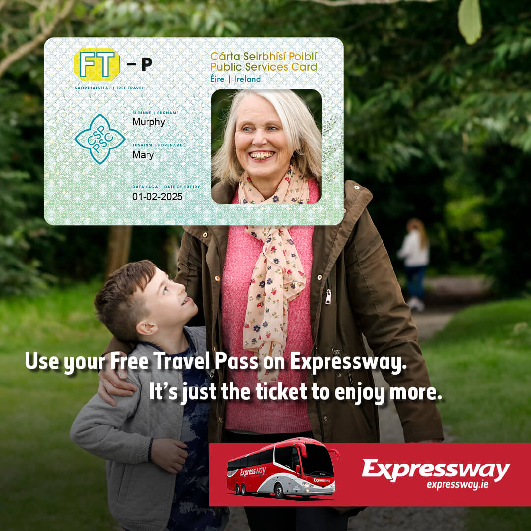 If you are travelling to meet your loved ones this weekend, make sure to use your free Expressway travel pass. It’s just the ticket to enjoy more. You can also book a seat online in advance at bit.ly/3CQdpDR and get priority boarding for just 2 euros per journey.