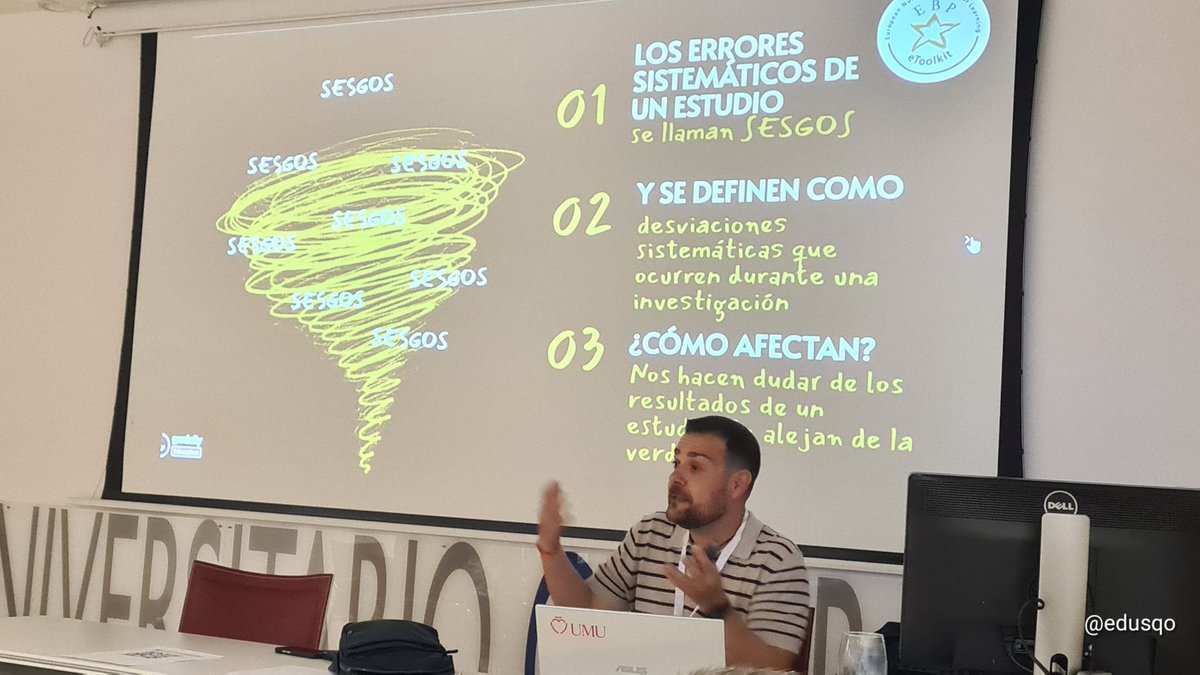 Fantástico taller de César Leal @cleal80, de @UMU, en #SESSEP24 sobre Lectura crítica de artículos científicos en simulación clínica. Validez | Importancia | Aplicabilidad Sesgos, sesgos y más sesgos 😅 #MedEd #SBME #SegPac #PBE