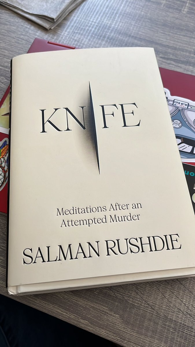 #knife @SalmanRushdie ❤️