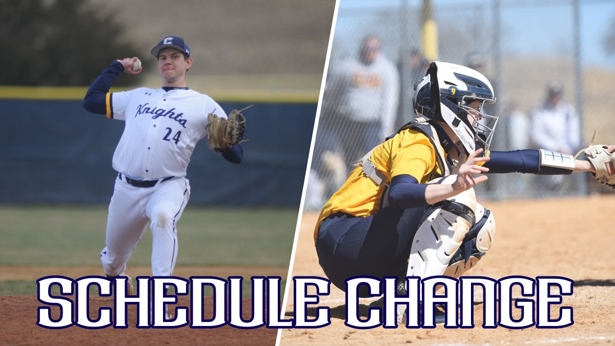 Saturday's Carleton Baseball and Carleton Softball doubleheaders vs. Augsburg have both been pushed back to Sunday, April 21... First pitch in each twin bill is set for 1 P.M. Release: ow.ly/XZ0Z50Rk6NM #d3baeball #d3sb