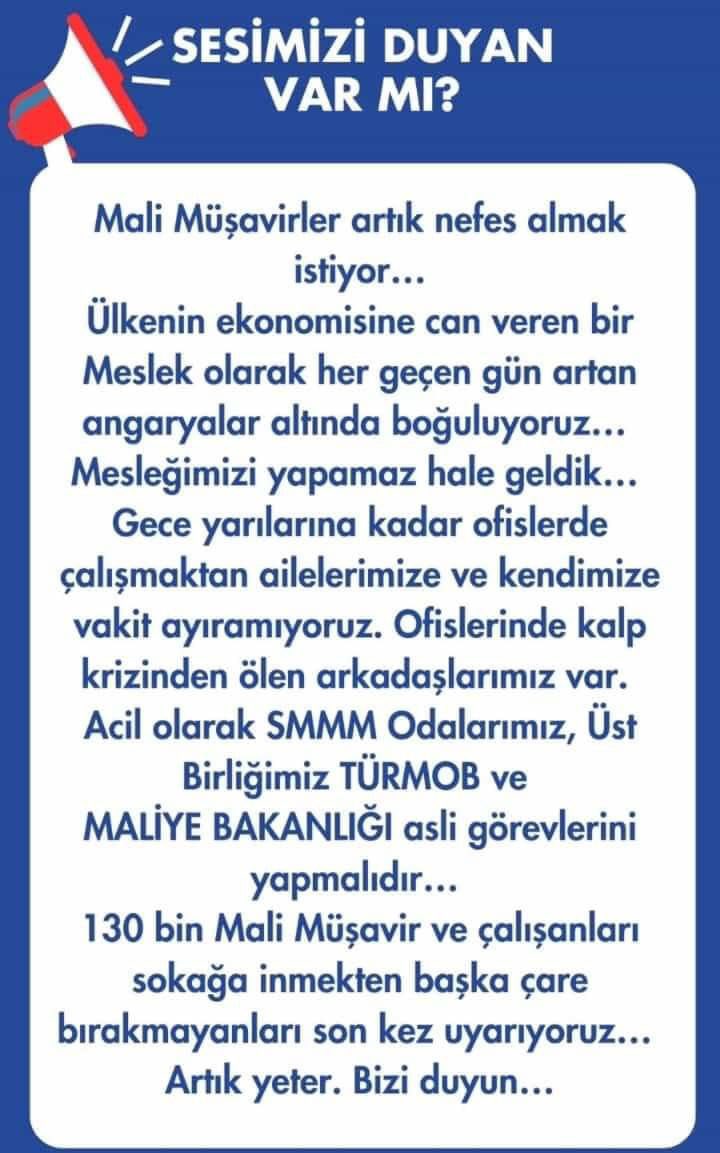 erc01905's tweet photo. #MuhasebeYangınYeri
Biz muhasebeciler ve SMMMler, ekonominin sessiz çarklarıyız.
Güçlüyüz; ancak gücümüzün kırılgan bir yönü var: sürekli talep etmek zorunda kaldığımız ek süreler.
Bunu istemiyoruz!
Bizler, uzamaya sebep olan sorunların kökten ve baştan çözülmesini istiyoruz! https://t.co/UWbCBd1LMv