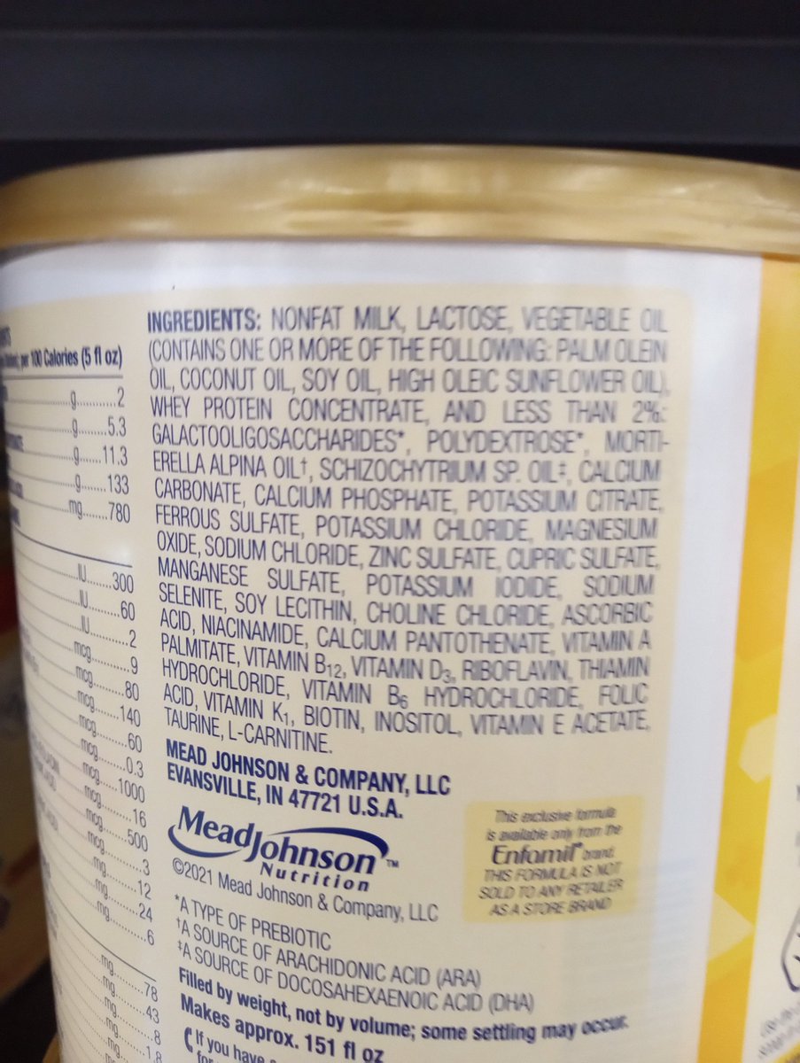 The corrupt FDA approves this poison for our infants to get a great head start It says Brain Building #SaveOurChildren enough said because the med beds are coming and every child will be healed. @realDonaldTrump @Jr17Jfk I know that you and DJT are saving millions of children.