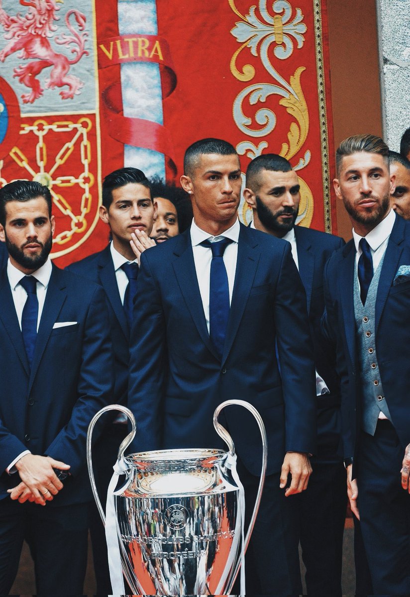 Real Madrid x Champions League. 🤍