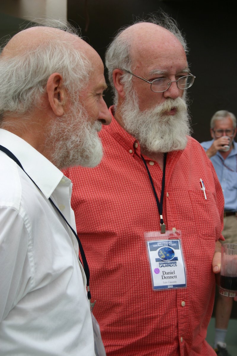 RIP Daniel Dennett, March 28, 1942 – April 19, 2024 Great mind. Big loss. Sad day. Fond memories of our trip to the Galapagos, June, 2005