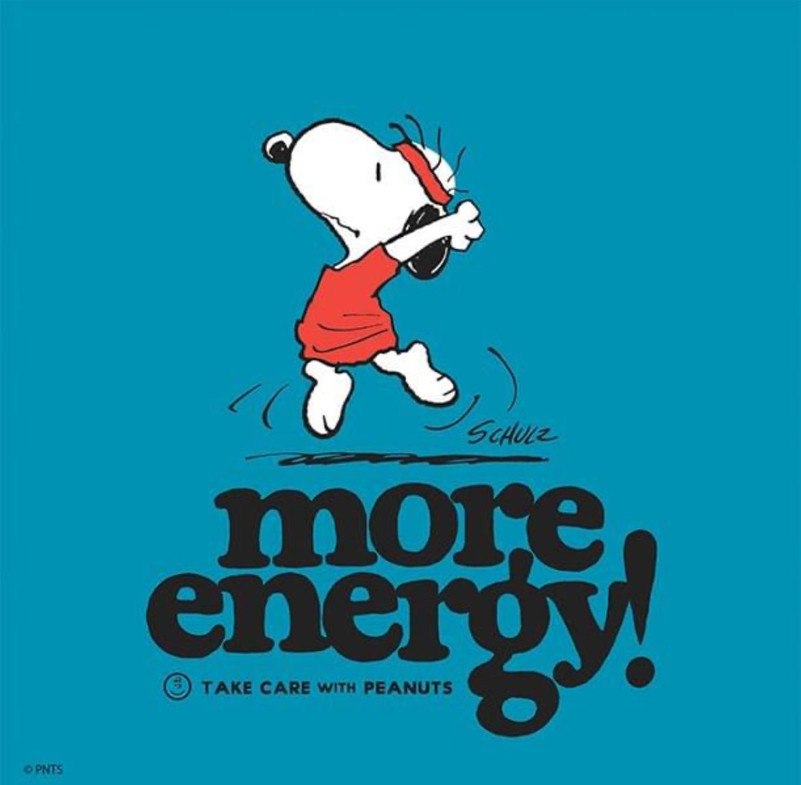 Exercise gives you energy! #NationalExerciseDay #Peanuts