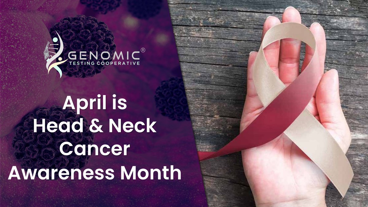HPV is one of the leading causes of head and neck cancer and the detection of HPV in the tumor can change the course of treatment. HPV types 16 and 18 are of high risk

Learn more about HPV: genomictestingcooperative.com/genomic-tests/…

#Headandneckcancer #HPV #Headandneckcancerawareness
