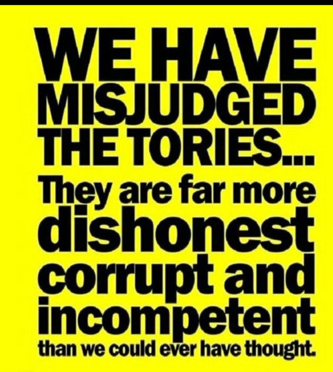 @Conservatives Very similar to your promises of 40 new hospitals, 52,000 new homes per year over the next 10 years, none built in 14 years.