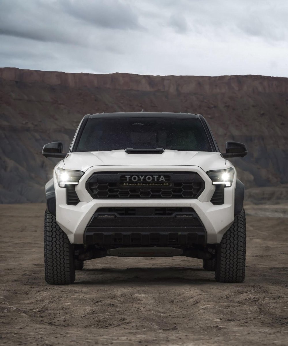 Not one for letting dust settle. #Tacoma #TRD Pro #LetsGoPlaces