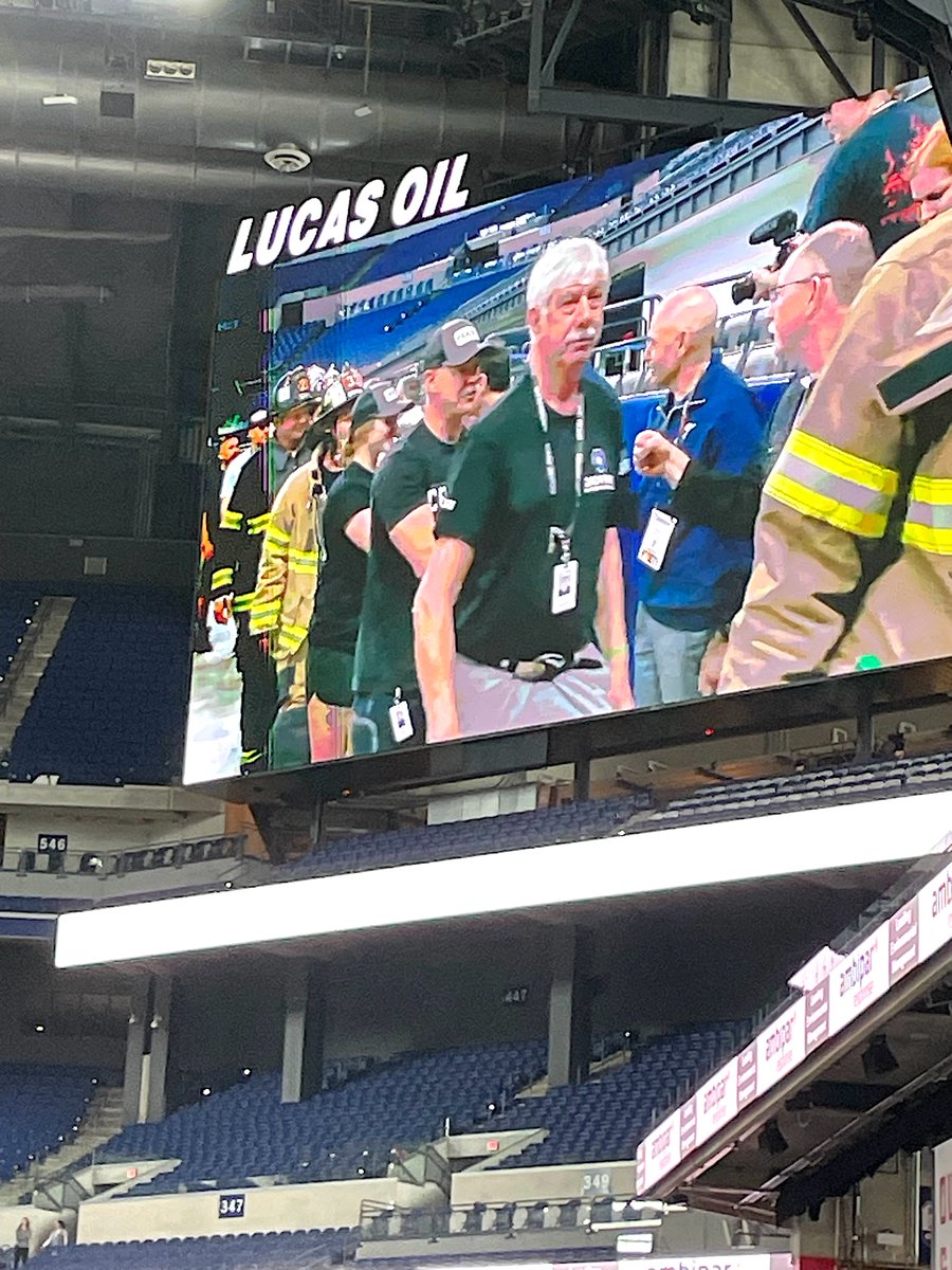 Proud of Dir. Frank Guarino for joining @NFFF_News 9/11 Memorial Stair Climb today @LucasOilStadium! The event, which supports #NFFF programs for fallen firefighters' families and the FDNY Counseling Service Unit, honors the 343 FDNY heroes who gave their lives. @FDICevent