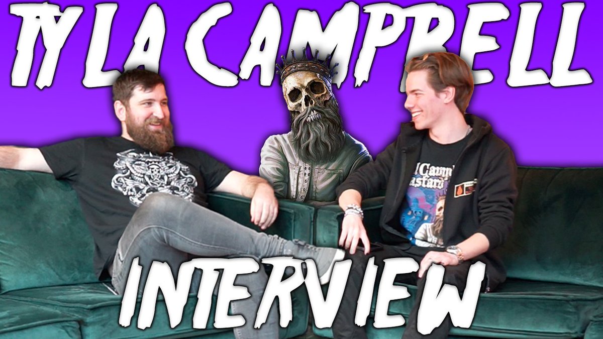 A week ago today I recorded an interview with bassist for Phil Campbell and the Bastard Sons: Tyla Campbell! Had a great conversation about their next album, opening for Judas Priest, King of the Asylum and so much more! Check it out now: youtube.com/watch?v=v6ILPO…