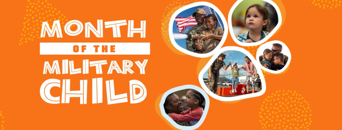 April marks the @DeptofDefense #MonthOfTheMilitaryChild, celebrating the resilience and sacrifices of military children. 🎖️ Check out these resources, toolkits, and articles on this special month: defense.gov/Spotlights/Mon…