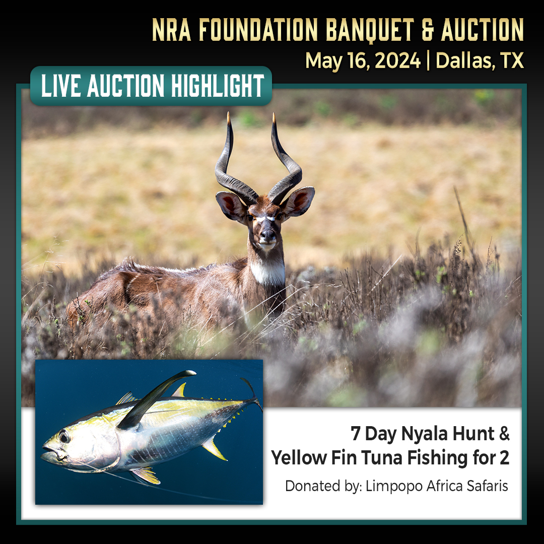 The National NRA Foundation Banquet and Auction at NRA Annual Meetings and Exhibits is fast approaching! Join us on May 16th in Dallas, Texas. Here’s a sneak peek of some of the unique items that will be in our live auction!

Grab your tickets here:
friendsofnra.org/events/event-d…