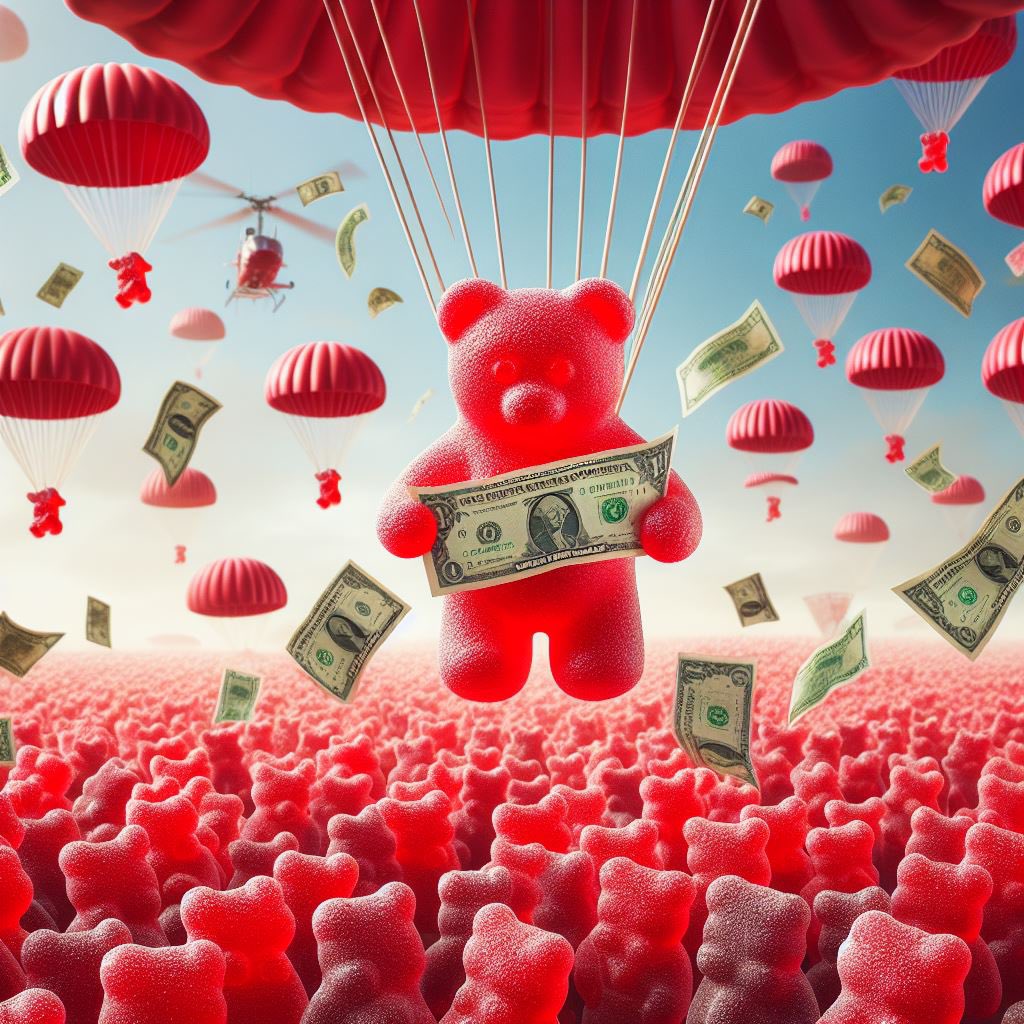 🚨 Awaiting that $GUMMY airdrop? Read THIS! As you know 30% of my delicious tokens were reserved for airdrops. The first airdrop (10% of total supply) will happen immediately after launch! (Tomorrow 4/20) 👉🏼 A claim link will be dropped here to get hands on your sweet,