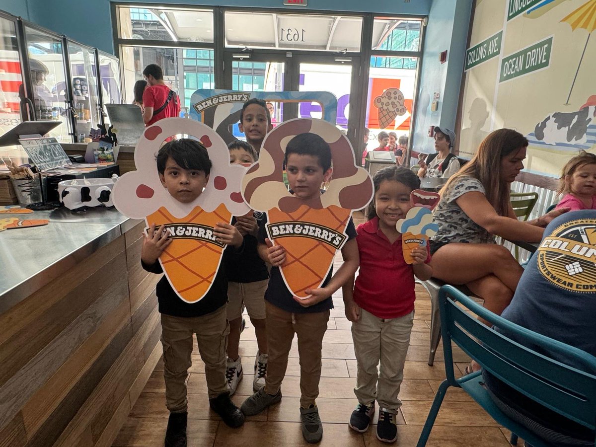 Life is better with sprinkles on top!🍦 #BGCMIA’s youth members celebrated Free Cone Day at @BenandJerrys in Miami. 💙 A big thank you to Ben & Jerry’s! #GreatFutures are sweeter because of you!