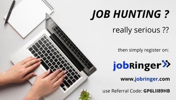 Register on jobringer.com . . . #job #jobringer #jobseekers #jobsinindia #jobsearch #jobhiring #jobsforyou #jobsearching #jobseeker #wfhjobs #itjobs #pharmajobs #hrjobs #remotejobs #freshersjobs #salesjobs #jobringerjobs #freshershiring #freshersvacancy #wfh #wfhlife
