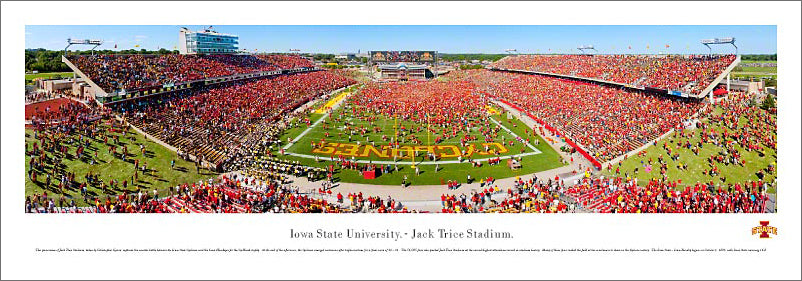 Amazing item from Sports Poster Warehouse, available now! Iowa State Cyclones Football 'Rush the Field' (2011) Panoramic Poster Print -... 
just $49.95 + S&H. 
Shop now 👉👉 shortlink.store/cl55sm3gugti
#sportsposters #sportscollectibles #sportsgifts #walldecor #sportsdecor
