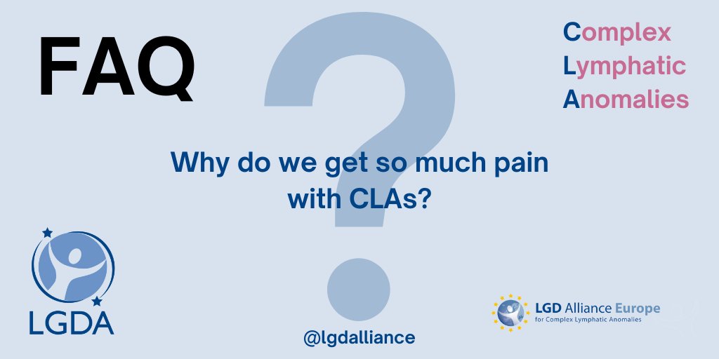 LGDAlliance's tweet photo. 🩺 Ever wondered why patients with #complexlymphaticanomalies experience such intense pain? It's not just disease involvement - factors like inflammation, infections, and hormonal changes can exacerbate it.  Learn https://t.co/WDeZ4pFozQ #ChronicPain #LGDA #researchmatters 🌟 https://t.co/p8iEPttMyA