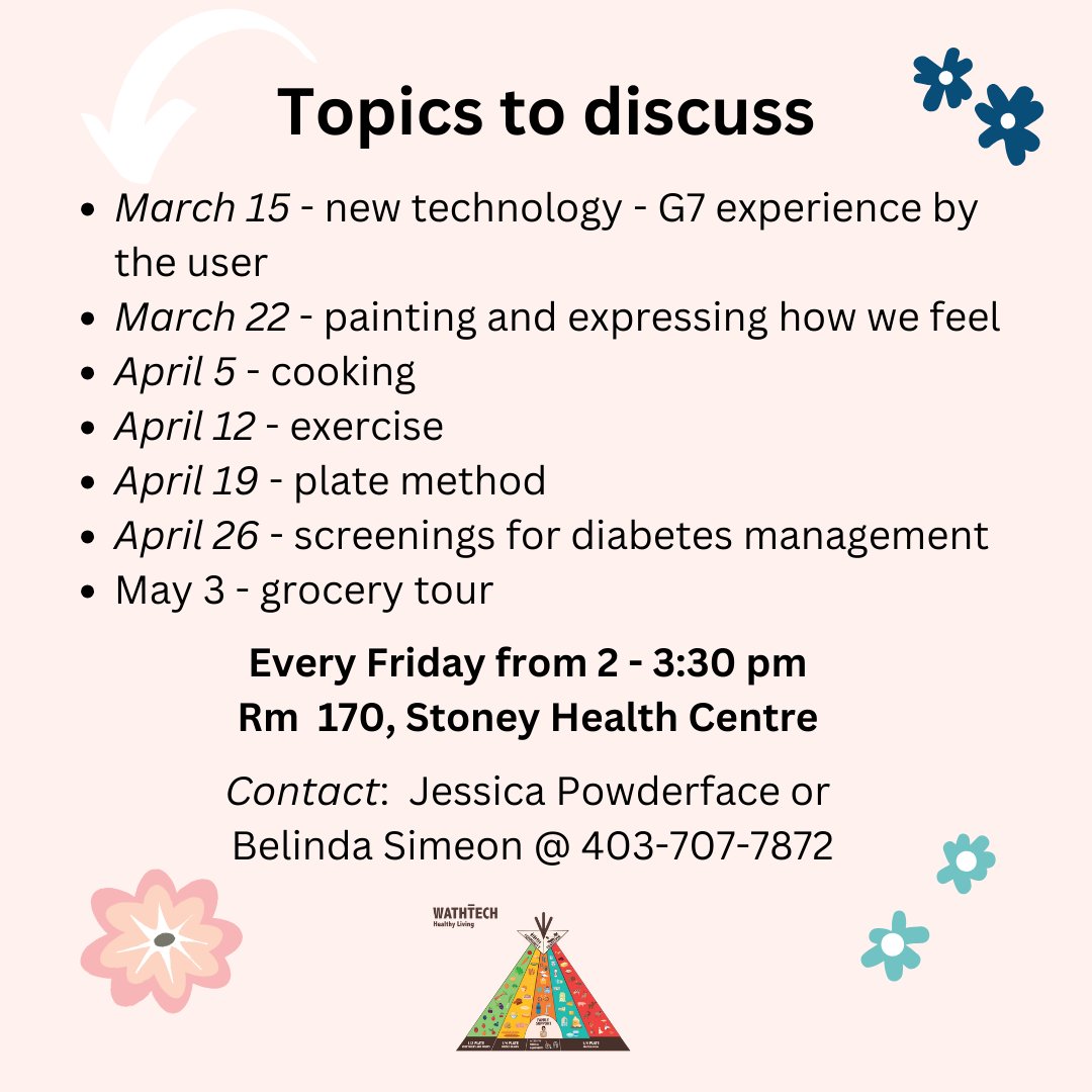 Join us today for the Women-to-Women Diabetes Support Group! Engage in empowering conversations about living with diabetes, sharing personal victories, and making new connections. We're excited to see you so don't hesitate to swing by! #WomensSupport #DiabetesAwareness