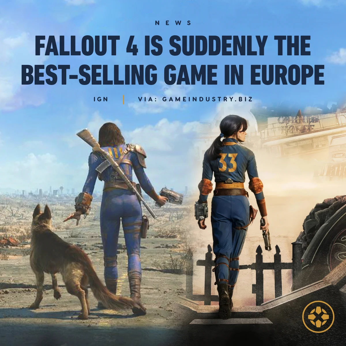 Fallout 4 Is Suddenly The Best-Selling Game In Europe
