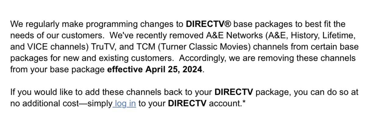 SurviveTheFans's tweet image. Just found out that @DIRECTV extended the deadline to "opt in" to April 25th!! 

Be sure to spread the word so we don't lose some of the best shows out there including #Alone on #HistoryChannel, #MountainMen, #CurseofOakIsland, #SwampPeople, and more of our favs!! #DIRECTV