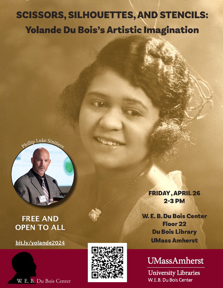 Coming up next week! Join us for a lecture on the art of W. E. B. Du Bois's daughter, Yolande Du Bois, that graced the covers pages of @thecrisismag and other publications, making her an unsung hero of the Harlem Renaissance. Register here: forms.gle/YUikFh5yz1HPrF…