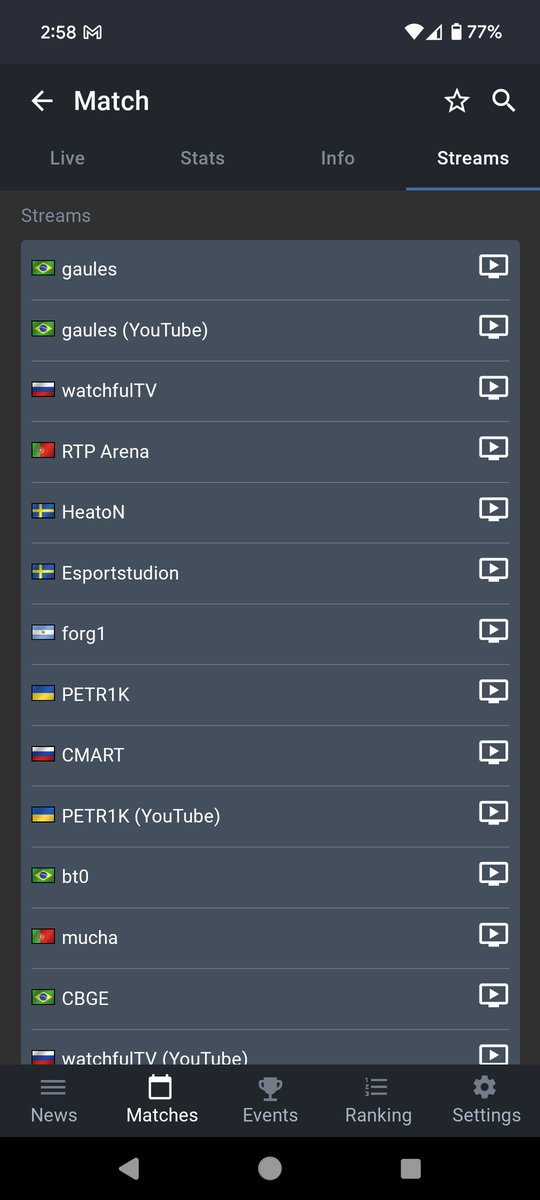 FullTiltEsport's tweet photo. Am I missing something? No English streams for GET RIO??? There is none listed on HLTV. 

@StrikerHLTVorg @Professeur_CS @HLTVorg https://t.co/chAV3nivXA