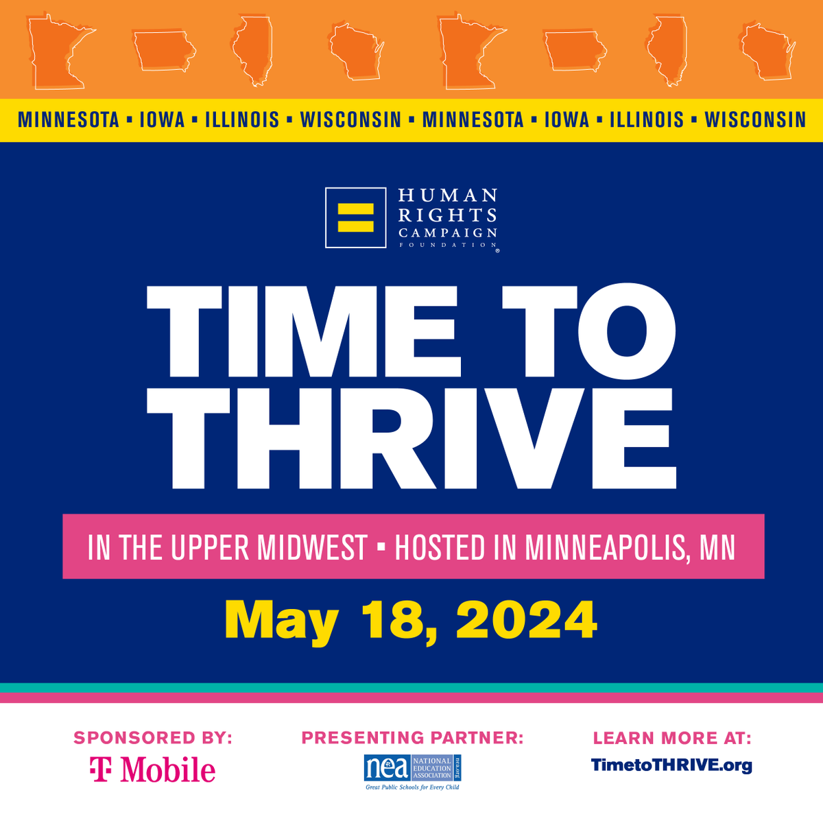 Fair Wisconsin is proud to partner with @humanrightscampaign for the Time to Thrive Summit this May! We believe that equipping our schools and educators with the tools they need to advocate for our queer and trans youth is incredibly important. (1/2)