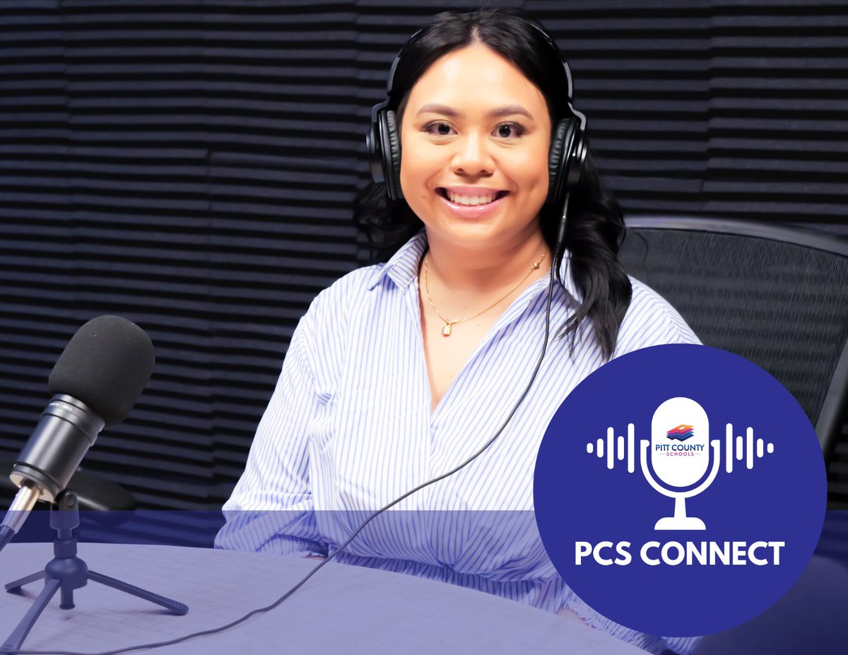 EPISODE 15 of #PCSConnect is here!
The 2024-25 Pitt County Schools Teacher of the Year - Rachel Candaso - joins us to talk about her unusual but rewarding journey as an educator. @WellcomeMiddle 

🎙️CLICK to LISTEN: buzzsprout.com/2244150/149191…