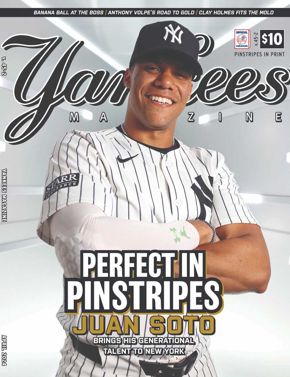 JimmyRandazzo's tweet photo. If Juan Soto hits a home run today someone who retweets and is following is winning a shirt. Comment your size. Let’s go Yankees. https://t.co/beMPDqxUSM