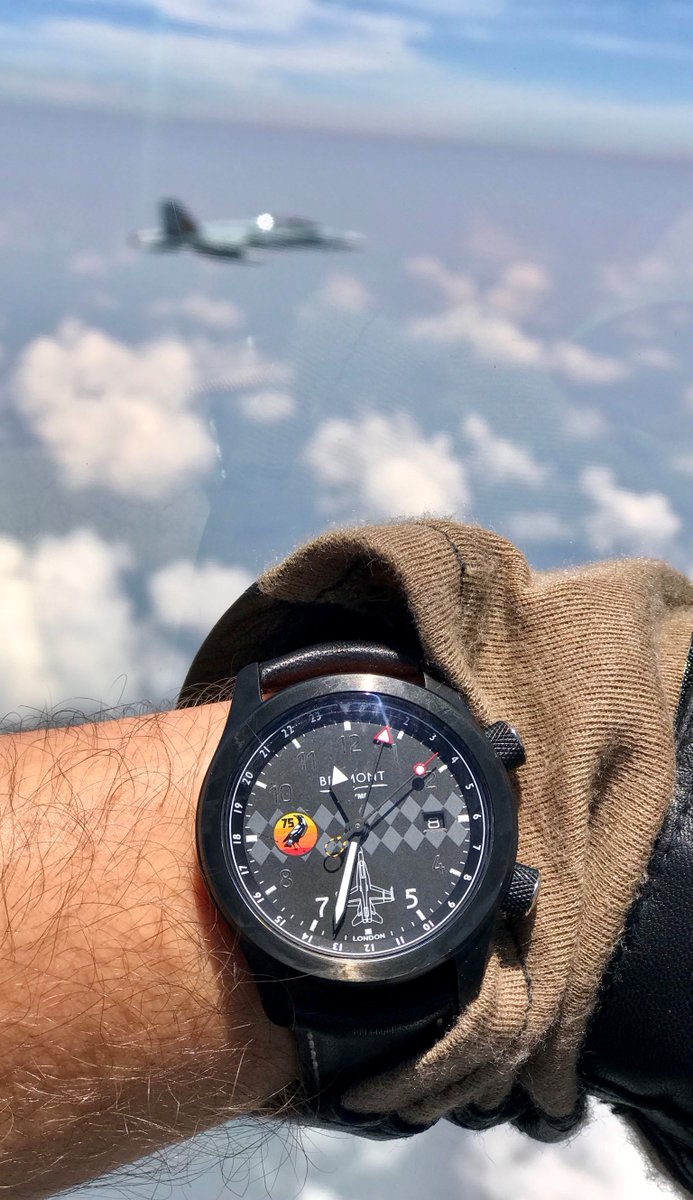 A fantastic customer submission for #FighterFriday 🇦🇺 Here's the bespoke and limited production RAAF 75 Squadron timepiece, which is available to current and former members of the fighter unit. To enquire, contact military@bremont.com. #Bremont #75Sqn #Australia