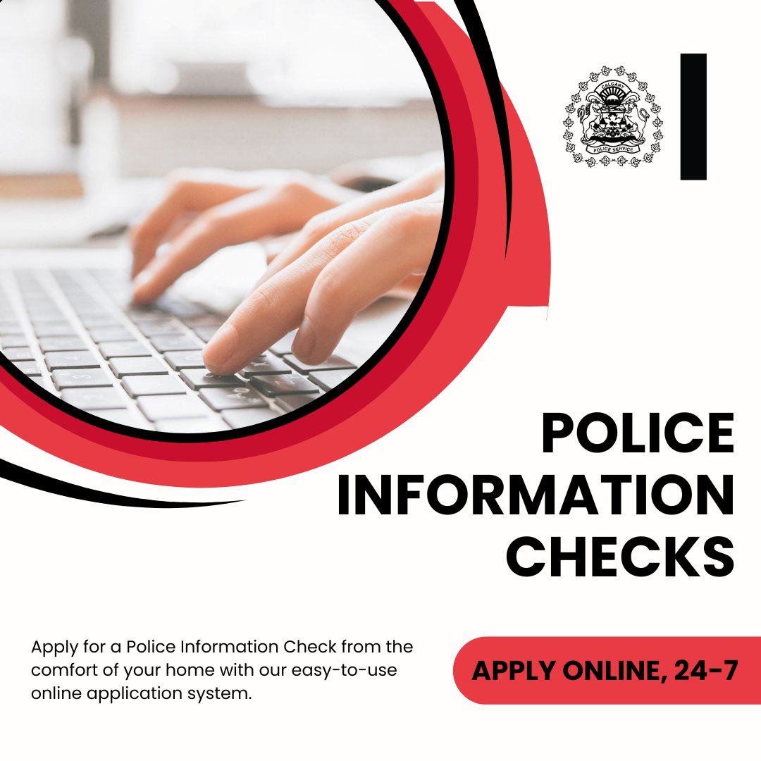 Did you know: you can avoid long lines & wait times by applying for a Police Information Check (PIC) through our online application system? Access the online application system at: policesolutions.ca/checks/service… ℹ For more information on how to obtain a PIC: calgary.ca/cps/public-ser…