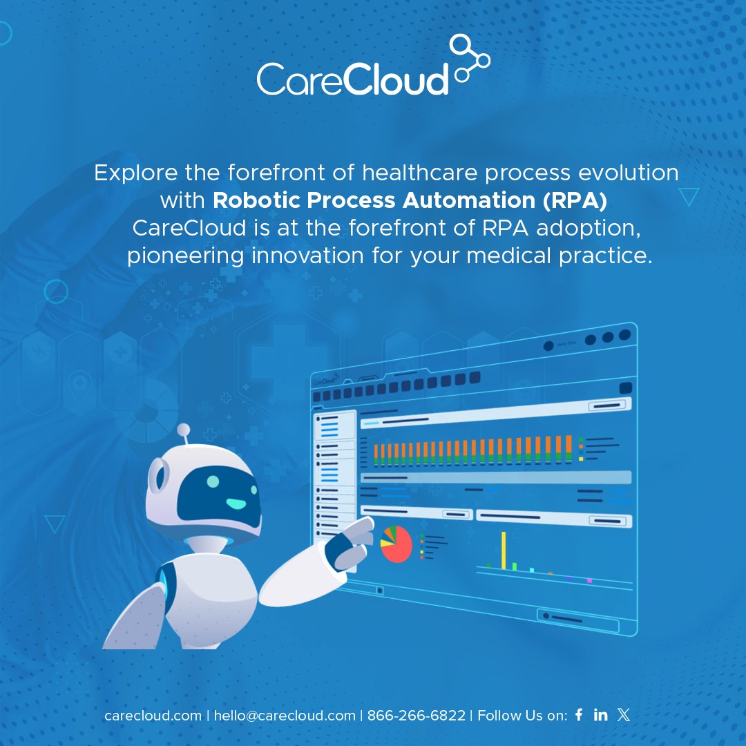 Say farewell to repetitive duties and welcome improved efficiency! Our RPA technology simplifies administrative processes, allowing healthcare professionals to prioritize patient care. Discover how RPA can revolutionize your practice today! Learn more: bit.ly/3NAPw8M