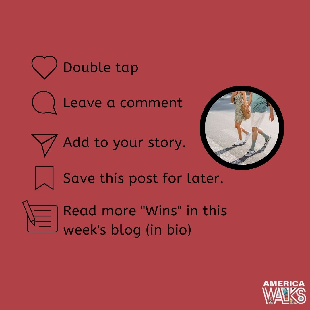 To read more about the wins highlighted this month, visit our blog (link in bio 💫 )
#ActivePeople #ActivePeopleHealthyNation #Walkability #Cities #BuiltEnvironment #WalkableComminities #UrbanFuture #AmericaWalks #WalkabilityWin #SafeStreets #PedestrianFirst #CompleteStreets