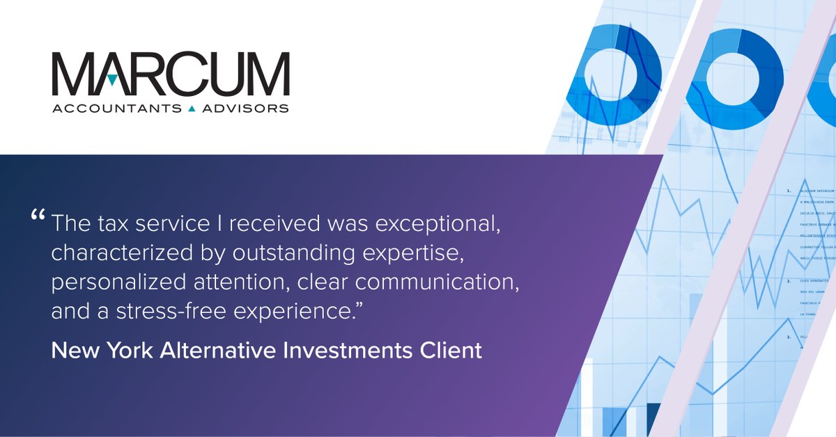 At Marcum, we are committed to offering our clients unparalleled service  experiences. Our clients' success is our highest and greatest priority. We work hard to meet and exceed client expectations for all projects, big and small. #AskMarcum #clientexperience