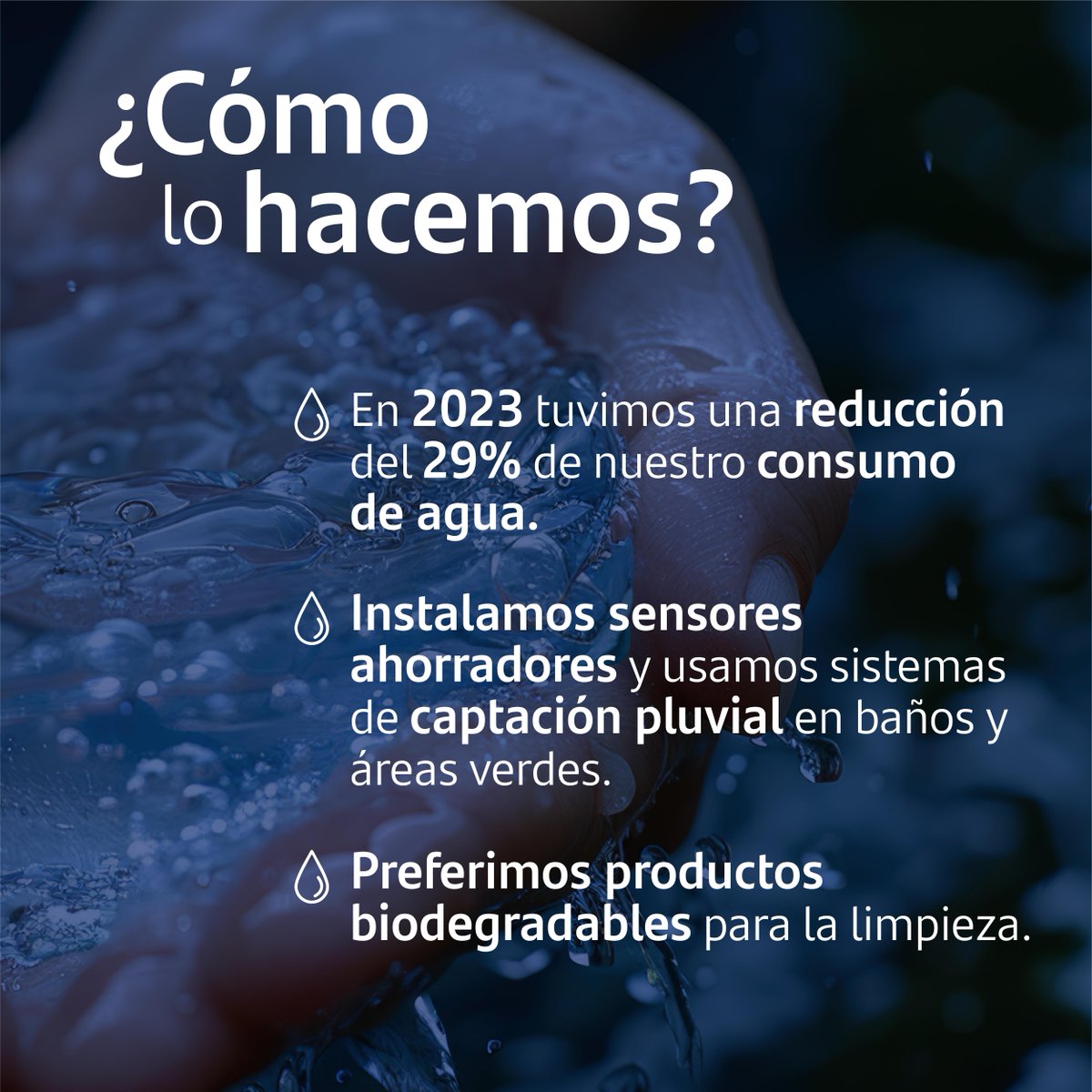 ¡En Santander México, cada acción cuenta para cuidar el agua! 💧 Desde mantener nuestras instalaciones en óptimas condiciones hasta utilizar tecnologías ahorradoras y productos amigables con el medio ambiente. #BancaResponsable