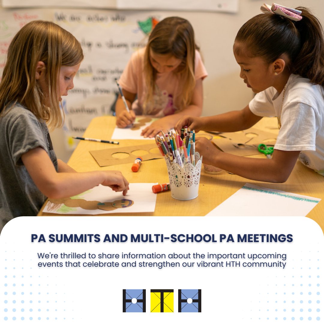 PA summit information is below : High Tech High PA Summit Date & Time: May 22, 2024, at 7:00 PM Location: All Campuses - Virtual Click Here for PA Summit Zoom Link : bit.ly/3TqJKJi