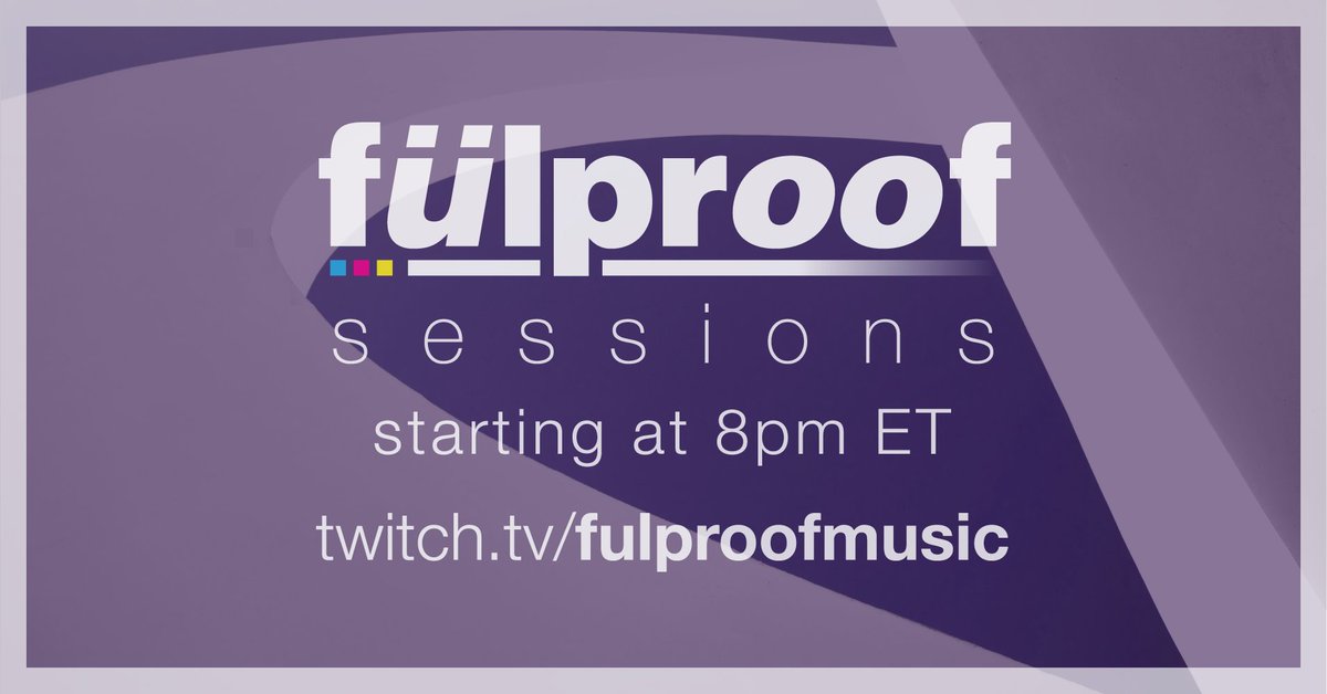 fülproof sessions #streaming on #Twitch tonight from 8-11pm EDT! Come hang out and kick off the weekend with some groovy tunes! twitch.tv/fulproofmusic 
#deephouse #organichouse #progressivehouse #melodictechno #melodichouse #electronica #djset #djmix #fulproofmusic